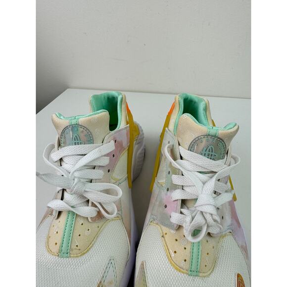 NEW Nike Air Huarache Run GS Supernova Tie-Dye FJ7715-171 Sneakers Youth Size 7Y - Picture 4 of 6